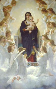 威廉 阿道夫 佈格羅 聖母與天使